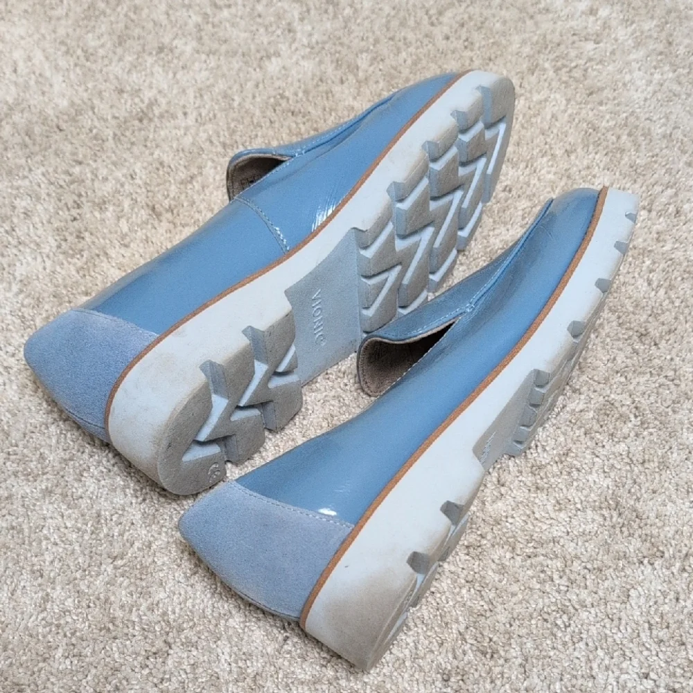 Women's Blue Loafers Size 8 - Picture 4 of 5